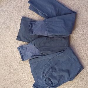 Motherhood Maternity Bundle of Three Gray Full Panel Bootcut Pants Size Med Pet